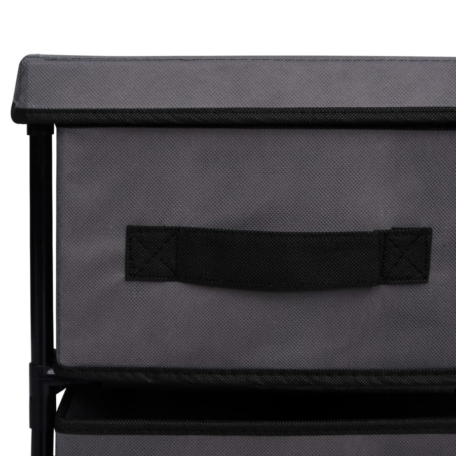 Opbergkast Met 6 Lades 55X29X55 Cm Staal Grijs
