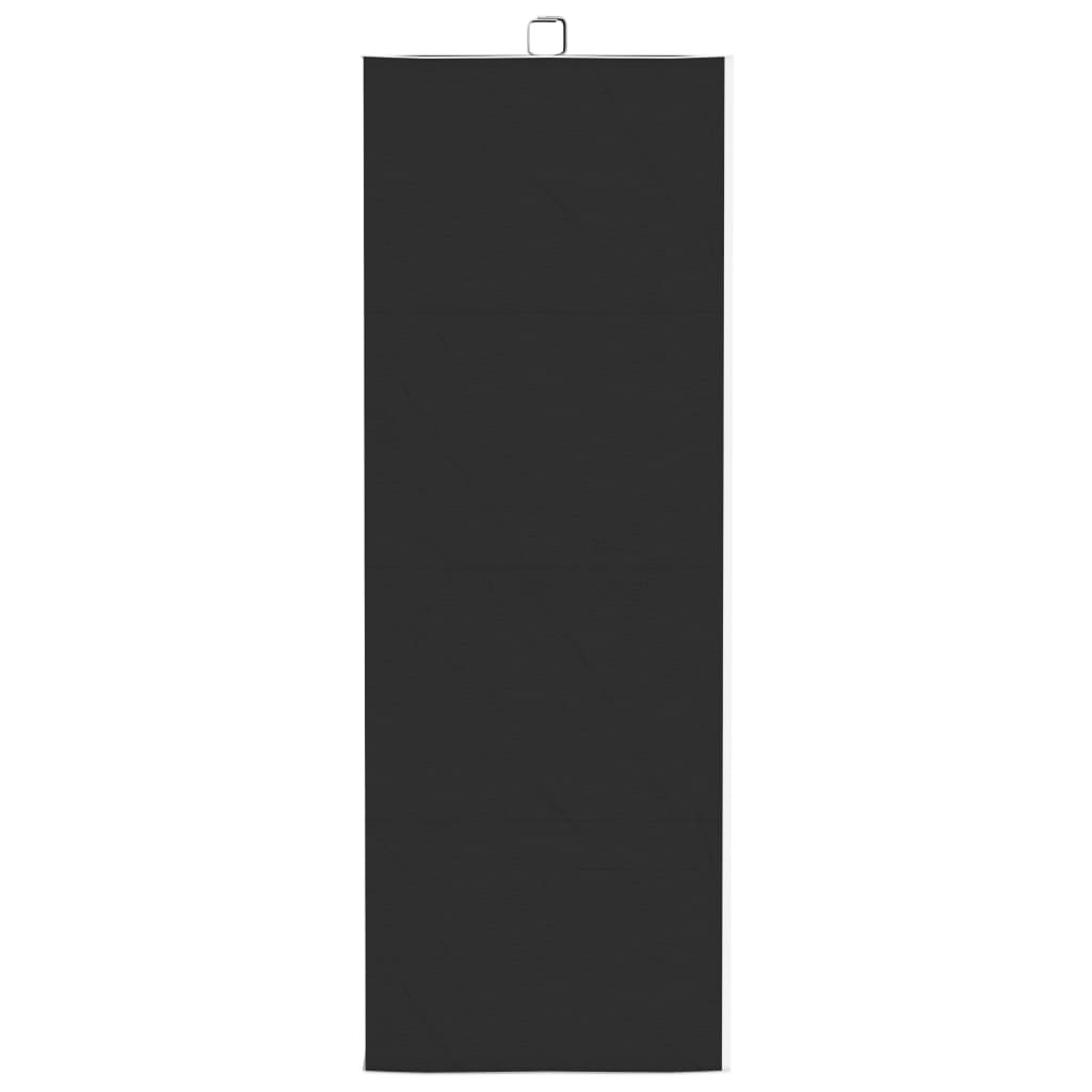 Kledingorganisers Hangend Met 4 Schappen Stof Zwart 30 x 30 x 84 cm