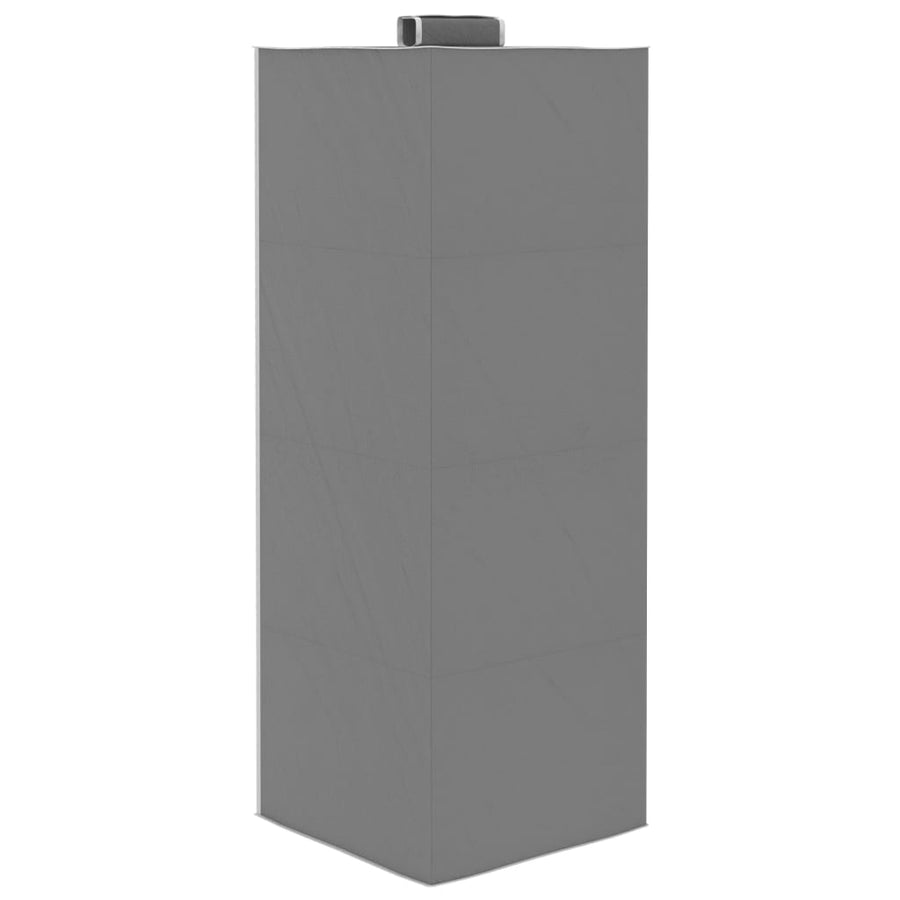 Kledingorganisers hangend 2 st met 4 schappen stof 30 x 30 x 84 cm