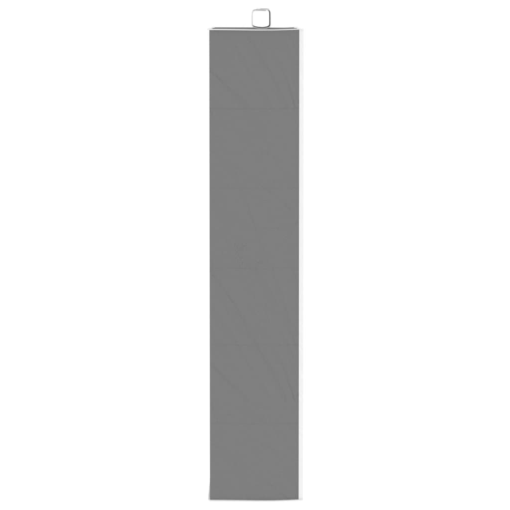 Kledingorganisers hangend 2 st met 6 schappen stof 30 x 15 x 80 cm