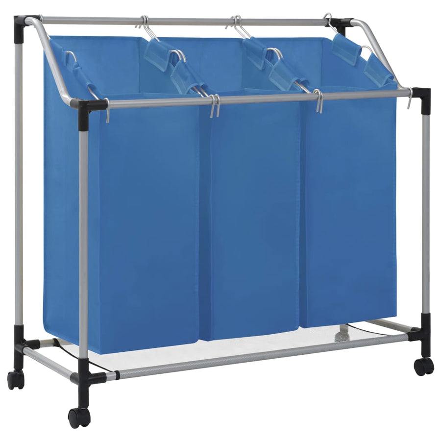 Wassorteerder Met Staal Blauw 3 zakken