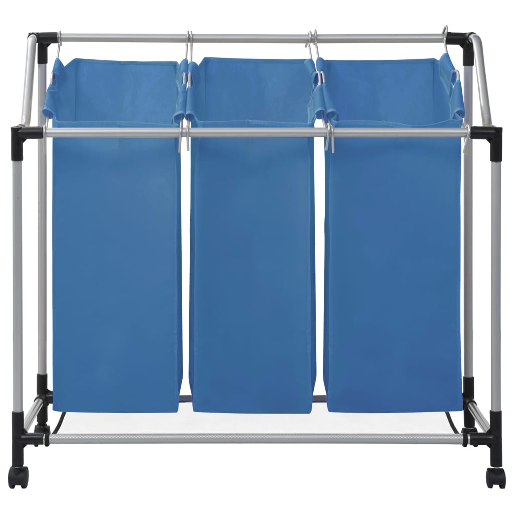 Wassorteerder Met Staal Blauw 3 zakken