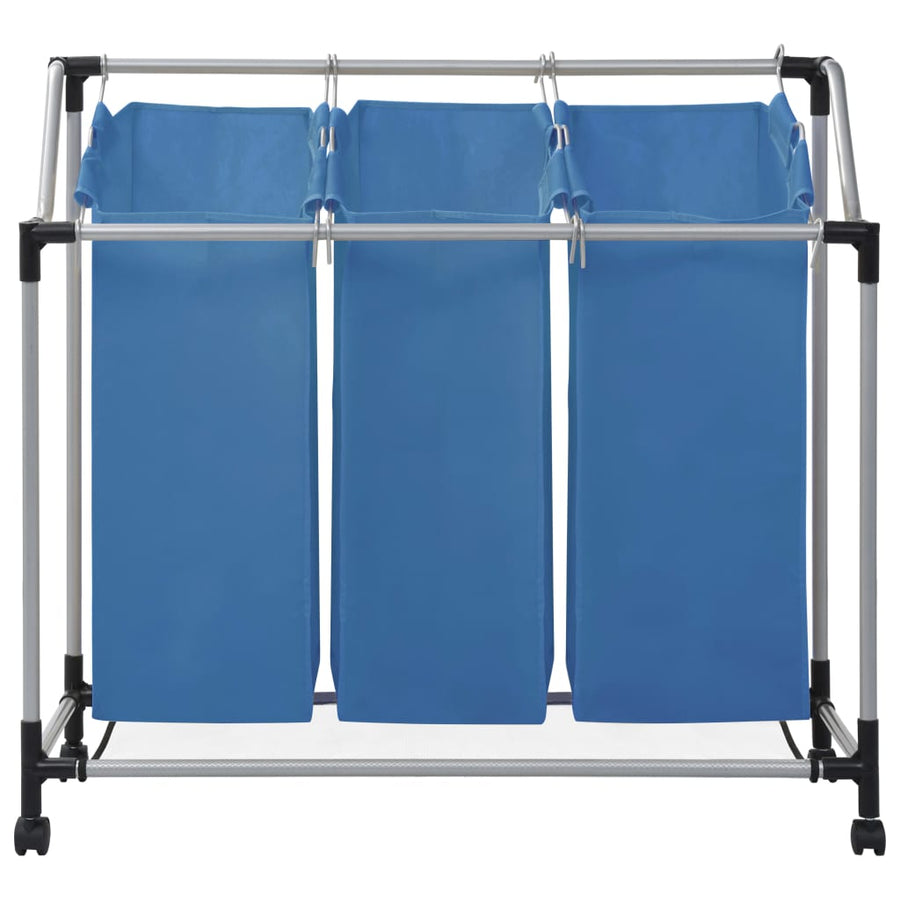 Wassorteerder Met Staal Blauw 3 zakken