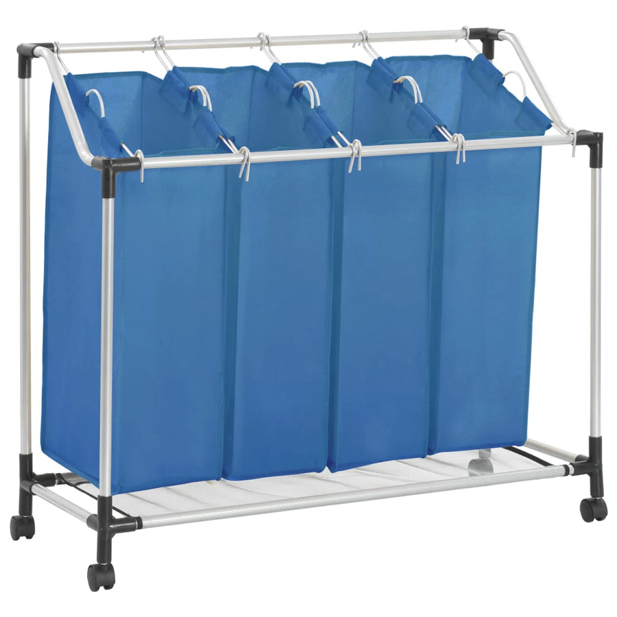 Wassorteerder Met Staal Blauw 4 zakken
