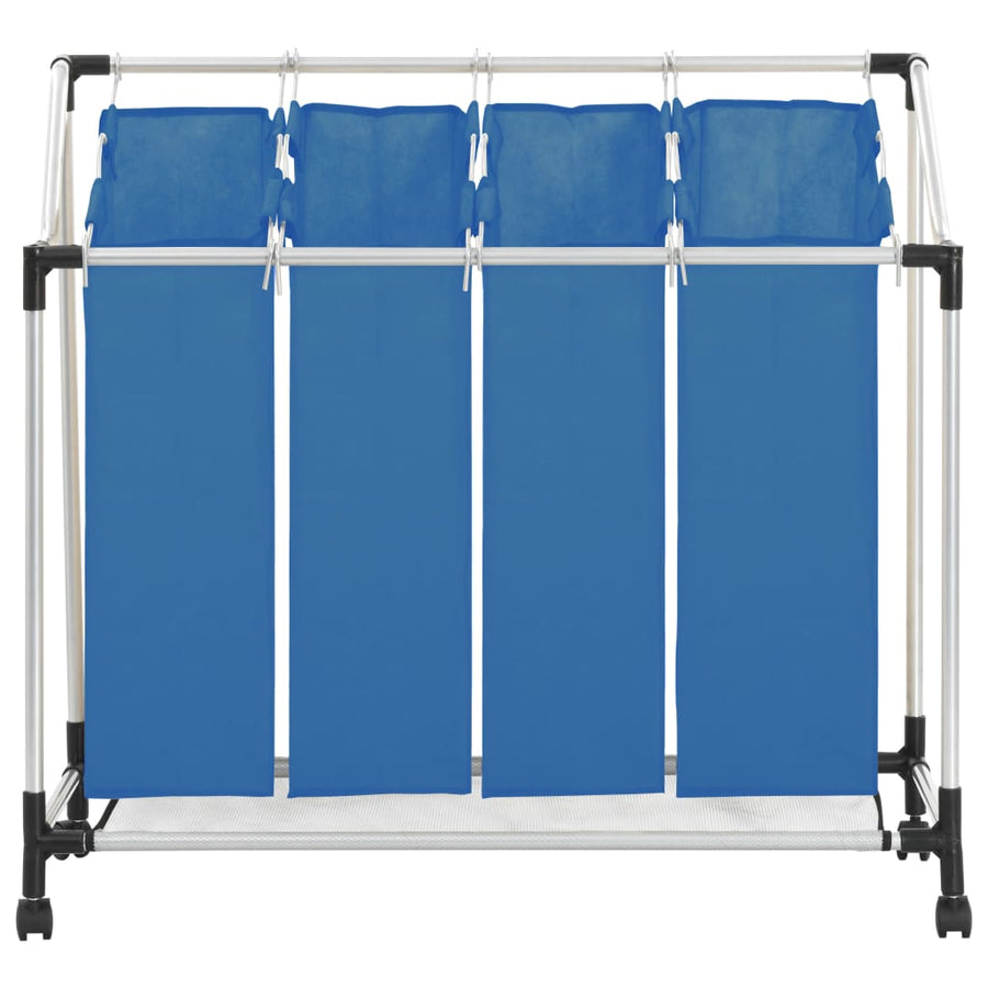 Wassorteerder Met Staal Blauw 4 zakken