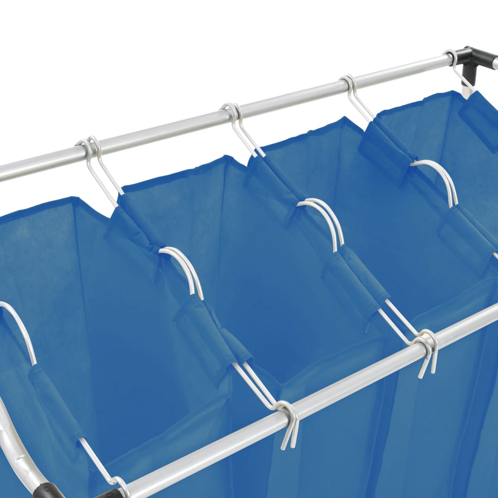Wassorteerder Met Staal Blauw 4 zakken