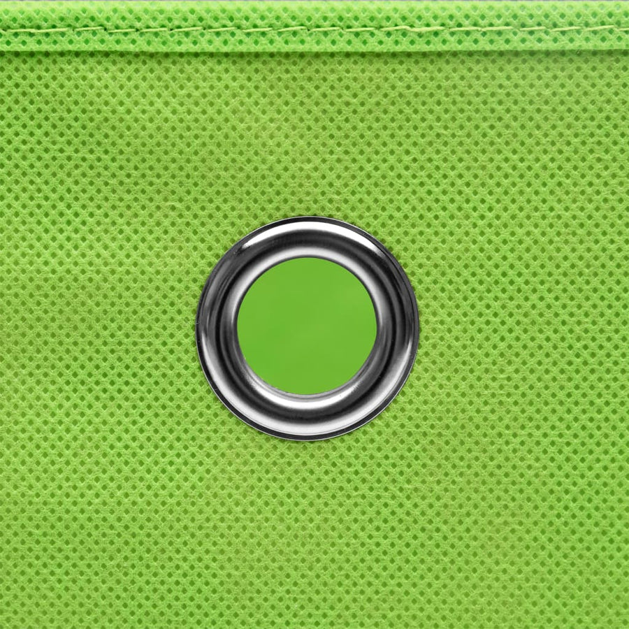 Opbergboxen 32X32X32 Cm Stof Groen 4 Groen zonder deksels