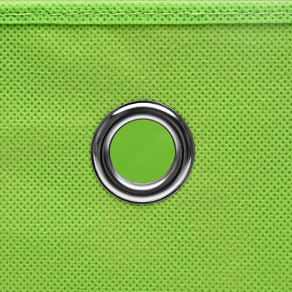 Opbergboxen 32X32X32 Cm Stof Groen 10 Groen zonder deksels