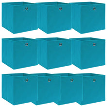 Opbergboxen 32X32X32 Cm Stof Babyblauw 10 Babyblauw zonder deksels