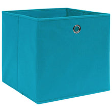 Opbergboxen 32X32X32 Cm Stof Babyblauw 10 Babyblauw zonder deksels