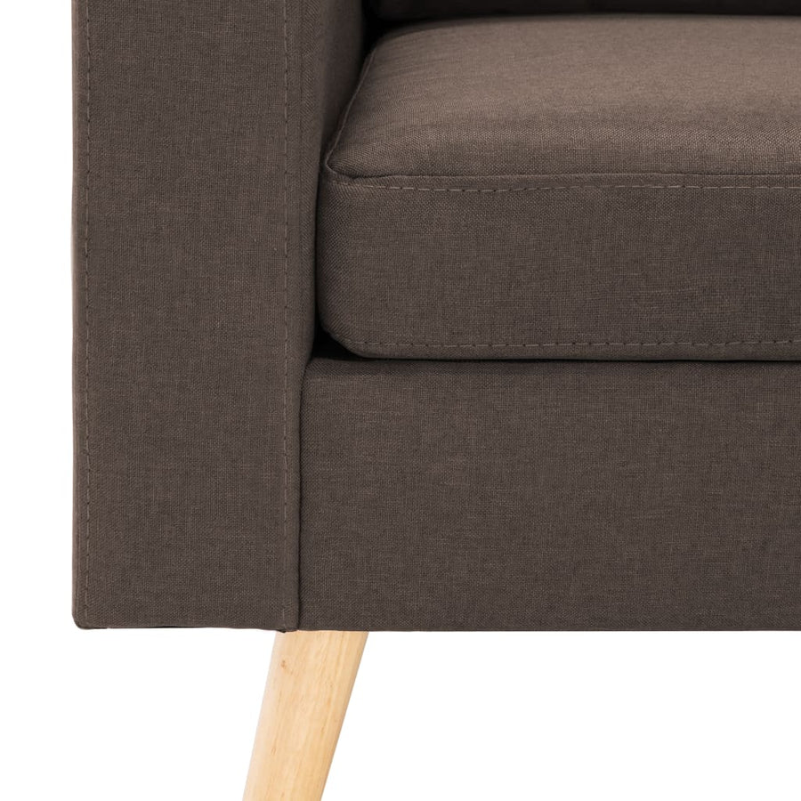 Fauteuil Stof Bruin
