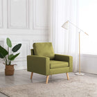 Fauteuil Stof Groen