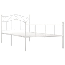 Bedframe Metaal 90 x 200 cm Wit