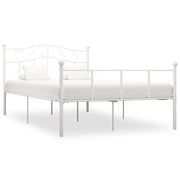 Bedframe metaal wit 120x200 cm