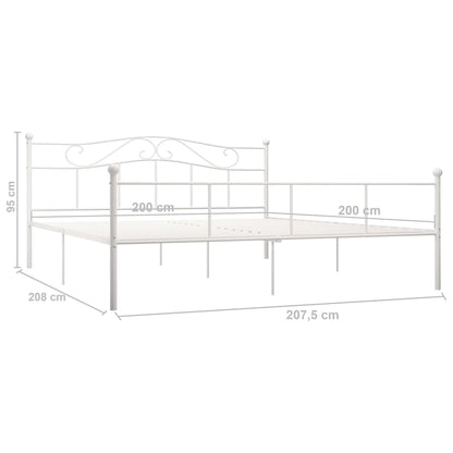 Bedframe Metaal 200 x 200 cm