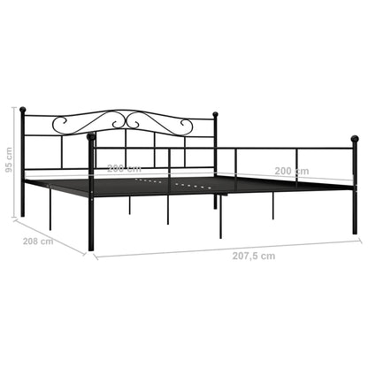 Bedframe Metaal 200 x 200 cm