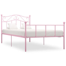 Bedframe Metaal 90 x 200 cm Roze