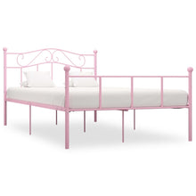 Bedframe Metaal 160 x 200 cm Roze