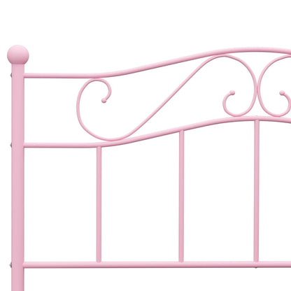Bedframe Metaal 160 x 200 cm Roze