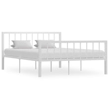 Bedframe Metaal 140 x 200 cm Wit