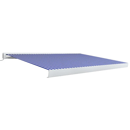 Luifel Gemotoriseerd 400 x 300 cm Blauw en wit