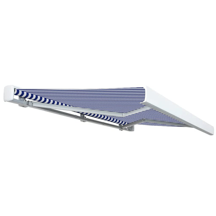 Luifel Gemotoriseerd 400 x 300 cm Blauw en wit
