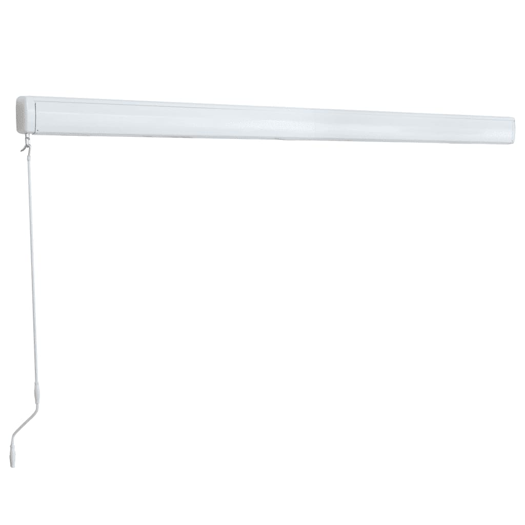 Luifel Handmatig 400 x 300 cm Blauw en wit