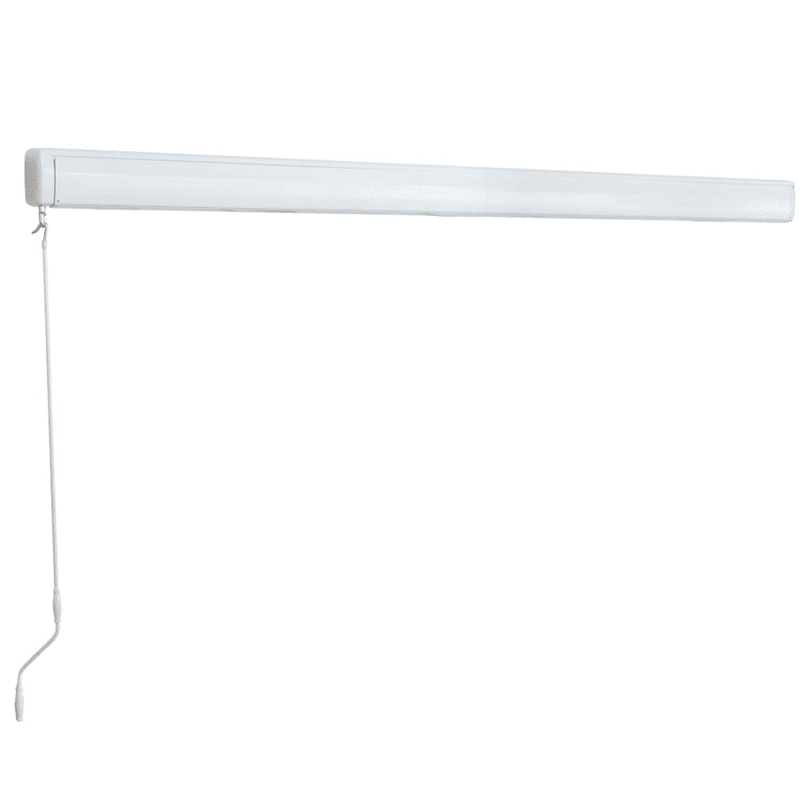 Luifel Handmatig 400 x 300 cm Blauw en wit