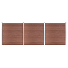 Schutting 526X86 Cm Hkc Bruin 3 secties