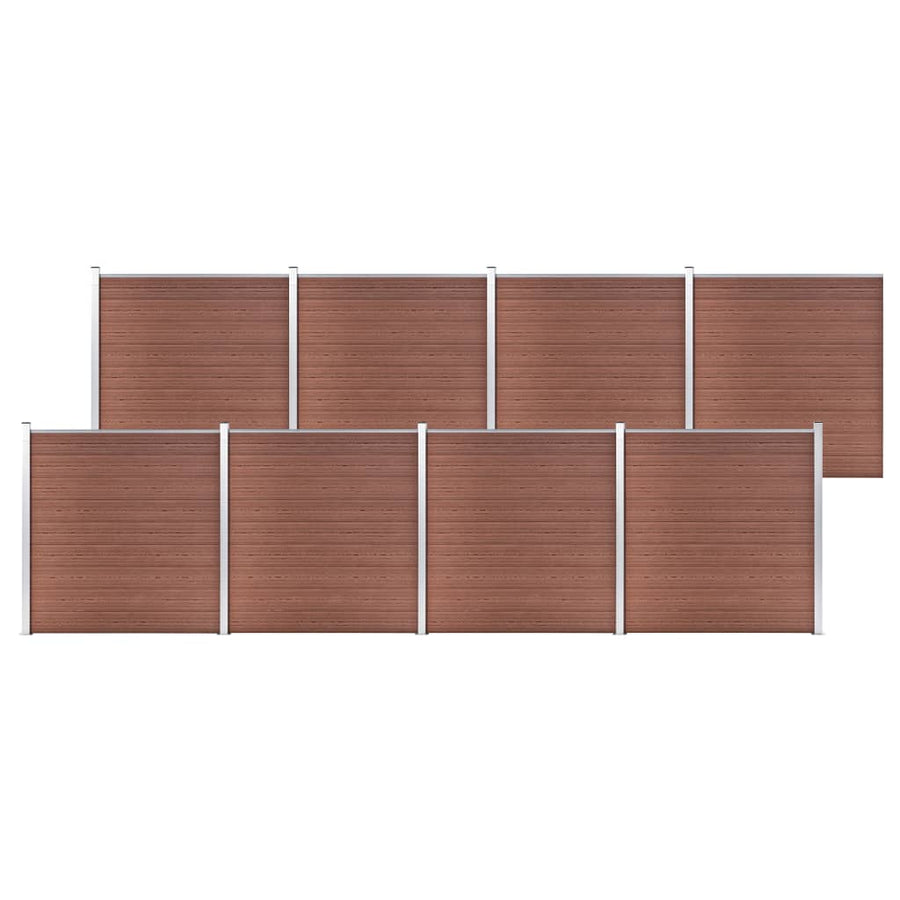 Schuttingpaneel 180X186 Cm Hkc Zwart