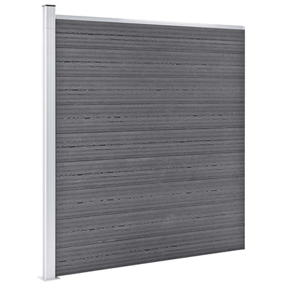 Schutting 1218x186 cm HKC grijs Grijs