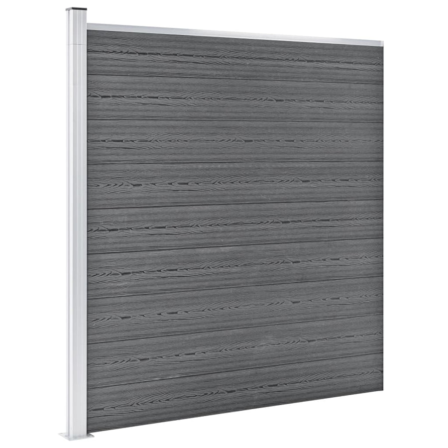 Schutting 1564x186 cm HKC grijs Grijs