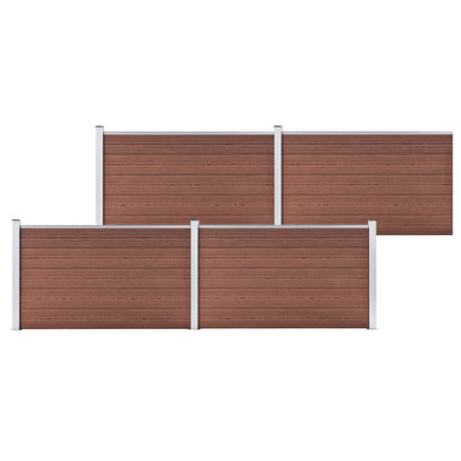 Schutting 699x106 cm HKC bruin Bruin