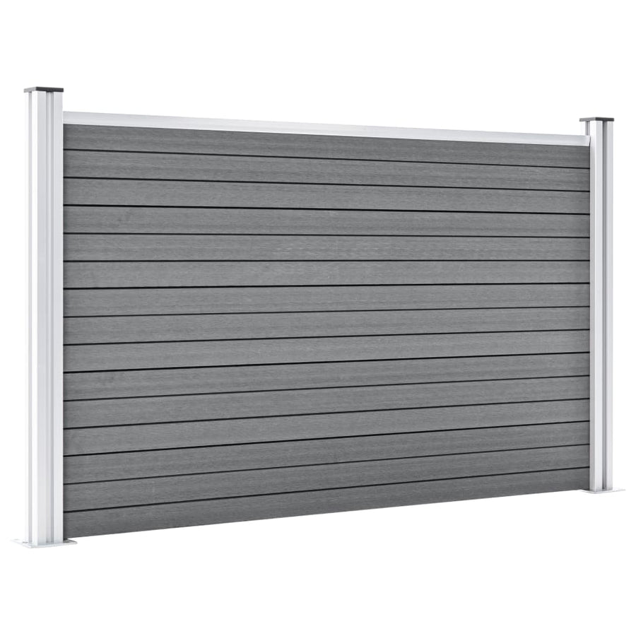 Schutting 872x106 cm HKC grijs Grijs