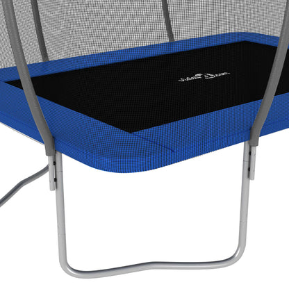 Trampolineset Rechthoekig 150 Kg 274X183X76 Cm 274 x 183 x 76 cm Blauw