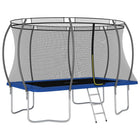 Trampolineset rechthoekig 335x244x90 cm 150 kg