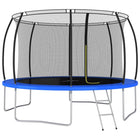 Trampolineset Rond 50 Kg 366X80 Cm Ø 366 x 80 cm Blauw