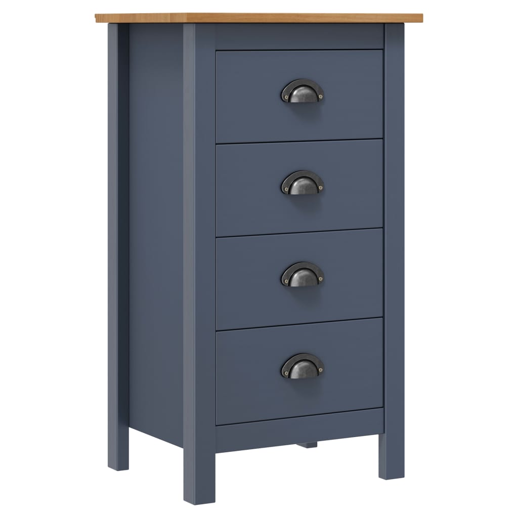 Dressoir Hill Massief Grenenhout 46 x 35 x 80 cm