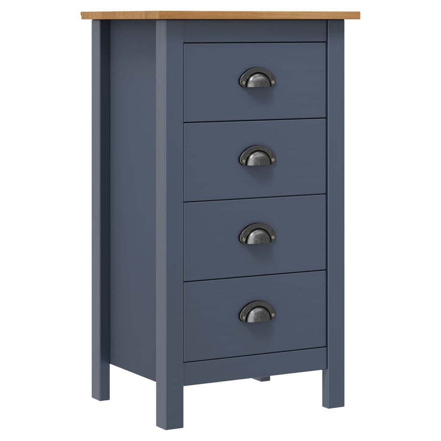 Dressoir Hill Massief Grenenhout 46 x 35 x 80 cm