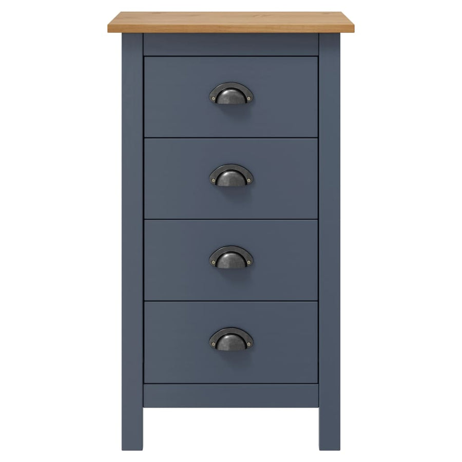 Dressoir Hill Massief Grenenhout 46 x 35 x 80 cm