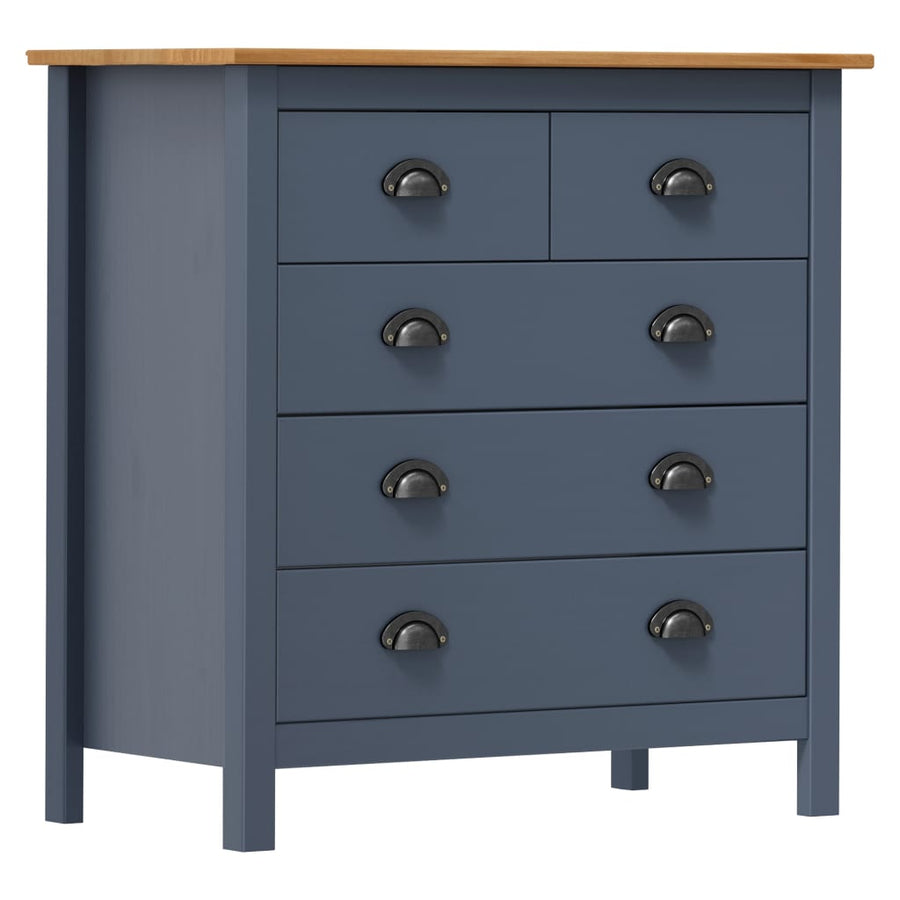 Dressoir Hill Massief Grenenhout 79 x 40 x 80 cm