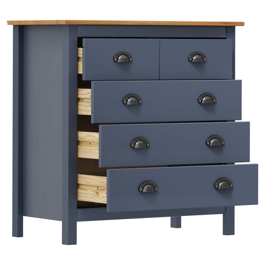 Dressoir Hill Massief Grenenhout 79 x 40 x 80 cm