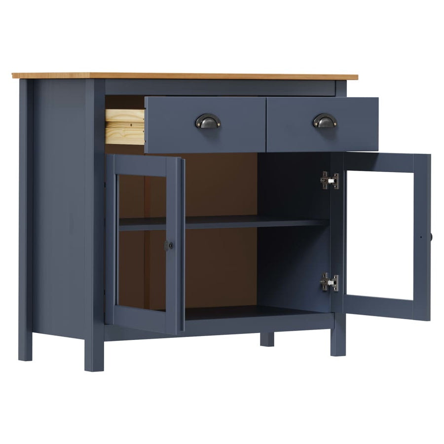 Dressoir Hill Range 90X40X80 Cm Massief Grenenhout