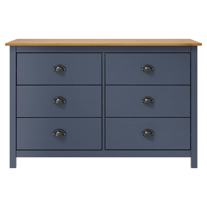 Dressoir Hill 25X40X80 Cm Massief Grenenhout