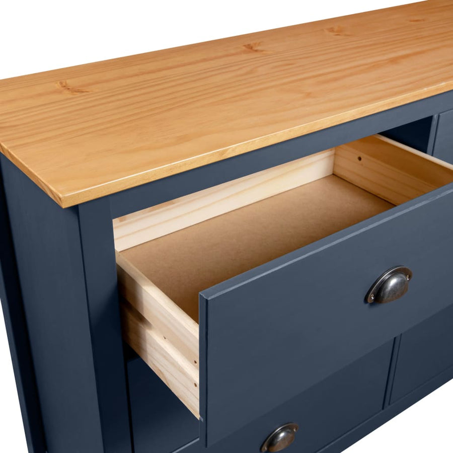Dressoir Hill 25X40X80 Cm Massief Grenenhout