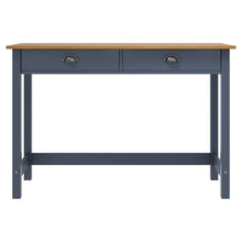 Wandtafel Hill 2 Lades 110X45X74 Cm Massief Grenenhout Grijs