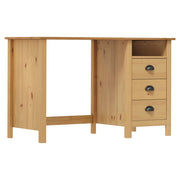 Bureau 120x50x74 cm massief grenenhout