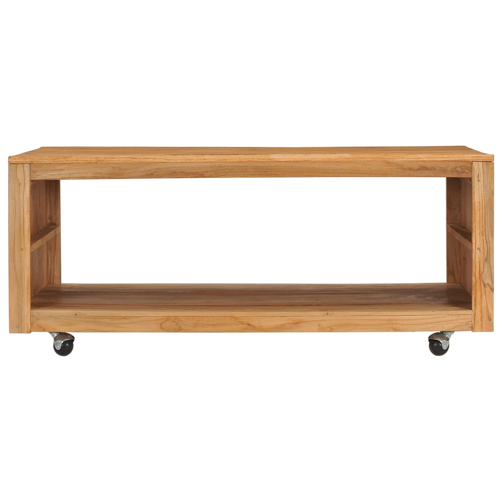 Salontafel 110X60X40 Cm Massief Teakhout