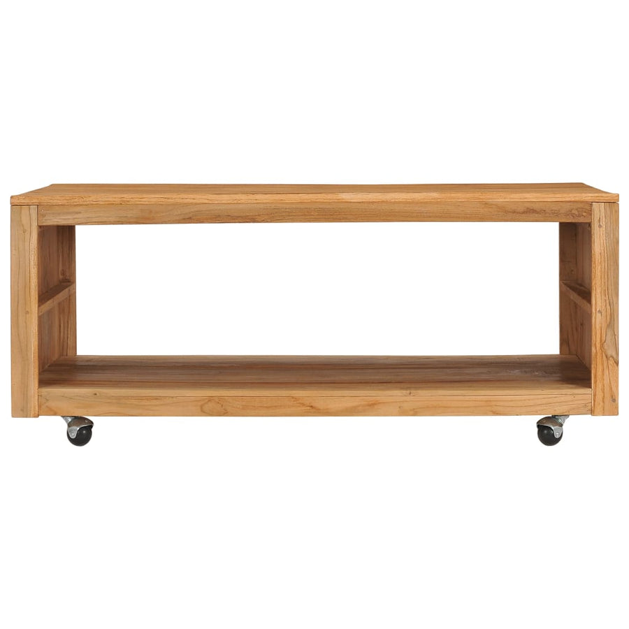Salontafel 110X60X40 Cm Massief Teakhout