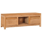 TV Cabinet 100x30x35 cm Solid Teak